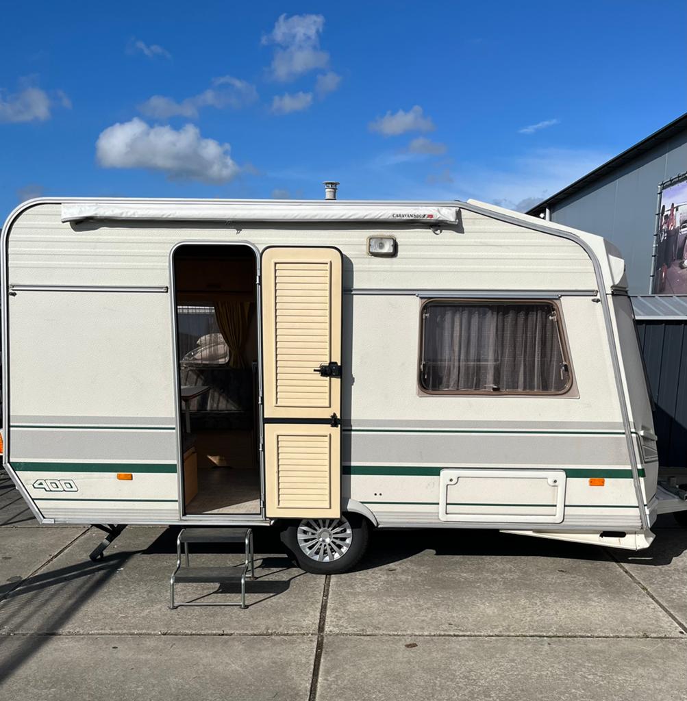 Chateau 380 La Car 2000 lichtgewicht bj 1990, Caravans en Kamperen, Chateau, Particulier, 500 - 750 kg, Tot en met 4