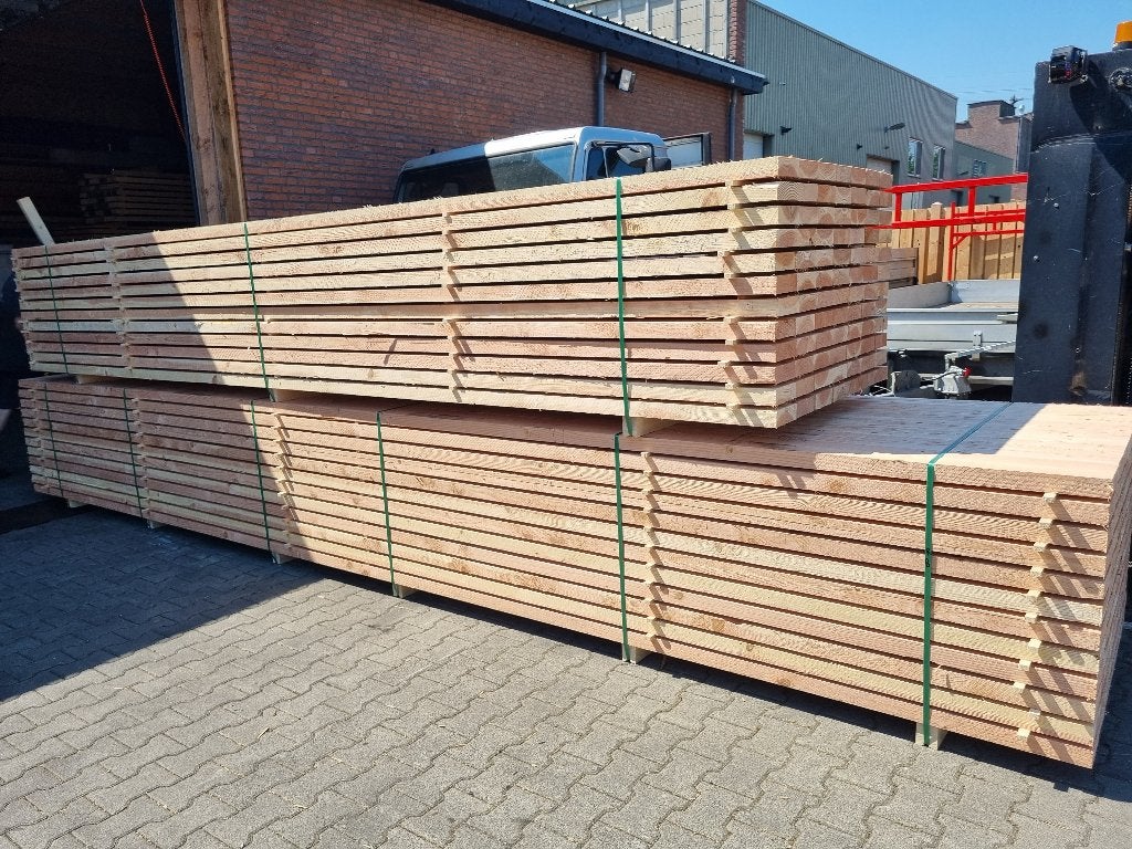 Douglas fijn bezaagd 50x150 | 5x15 | Balk ligger, Ophalen of Verzenden, Nieuw, 250 cm of meer, Balken