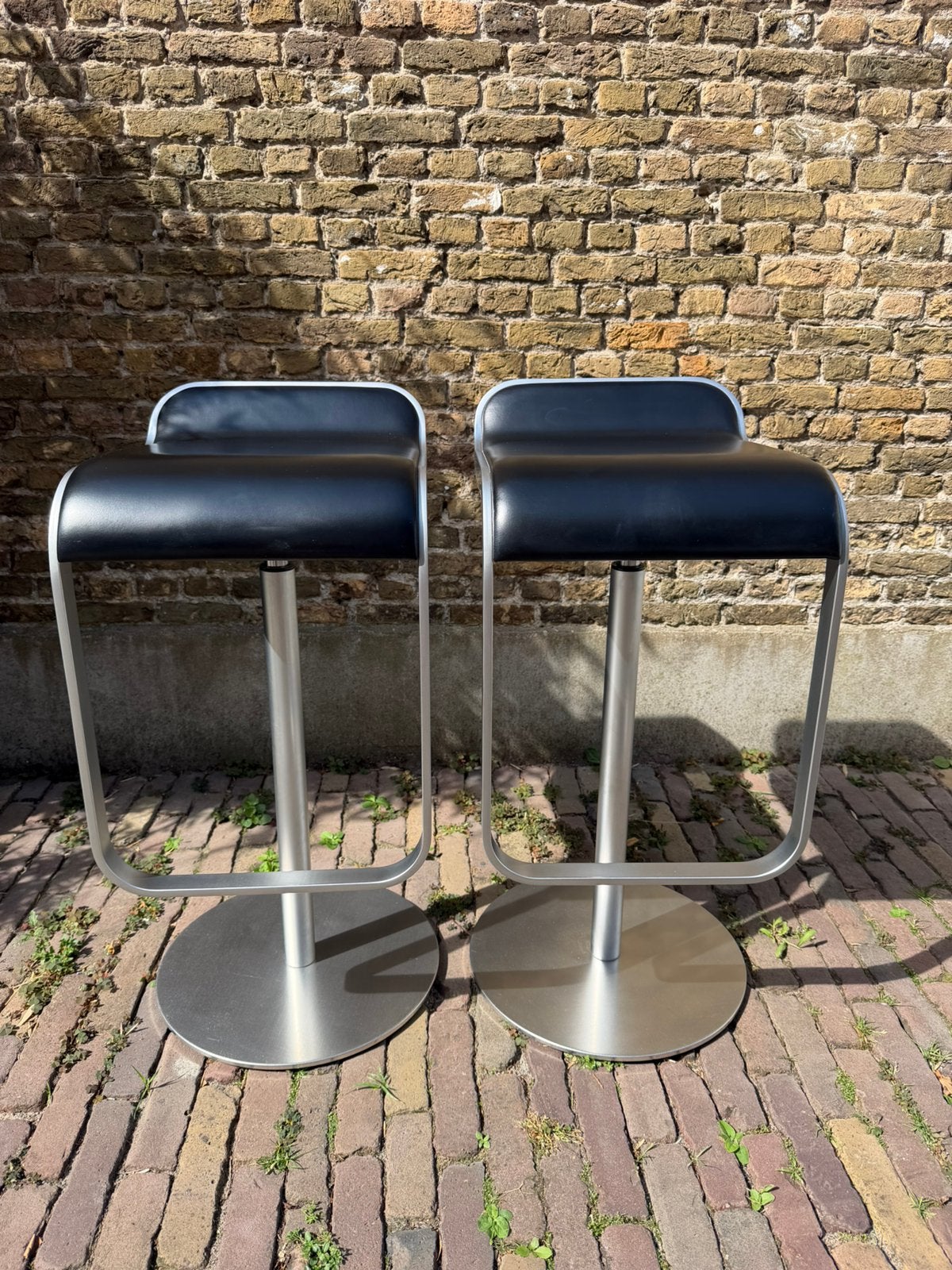 Barkruk LAPALMA, Huis en Inrichting, Barkrukken, Ophalen, Leer, 60 tot 90 cm