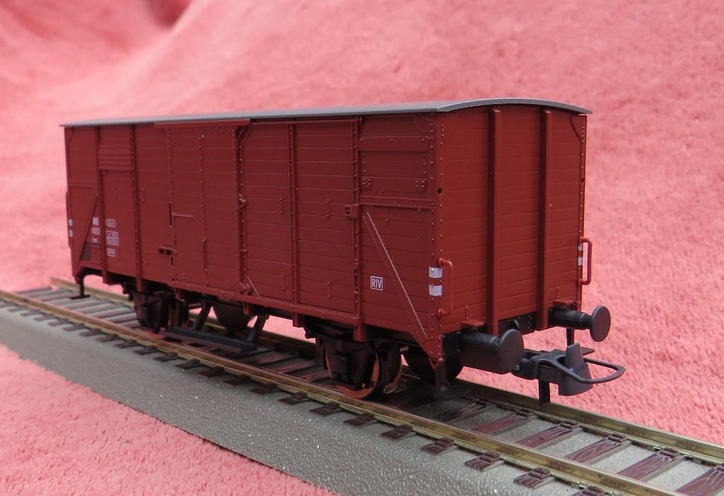 Roco 66362. NS gesloten goederenwagen CHOK, Gelijkstroom, Wagon, Ophalen of Verzenden, Roco