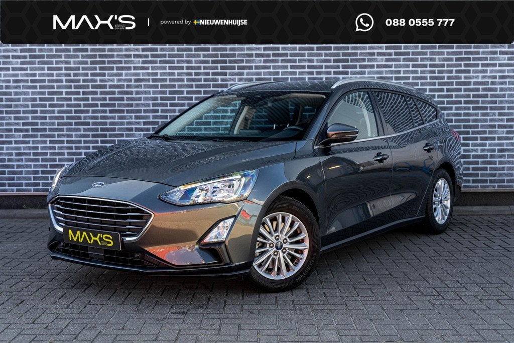 Ford Focus Wagon 1.0 EcoBoost 125 Titanium Business | Bang O, Auto's, Ford, Bedrijf, Te koop, Focus, ABS, Airbags, Airconditioning