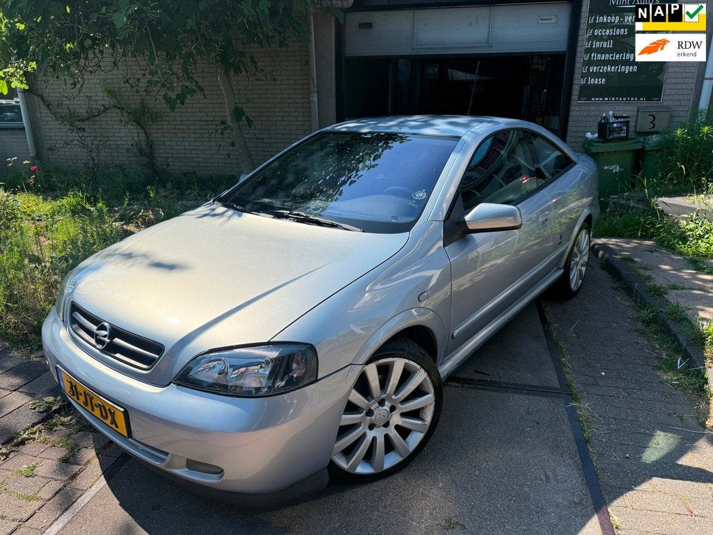 Opel Astra Coupé 1.8-16V Apk/Airco/Nap/Elek.ramen/Bluetooth, Auto's, Gebruikt, 4 cilinders, 4 stoelen, 1796 cc