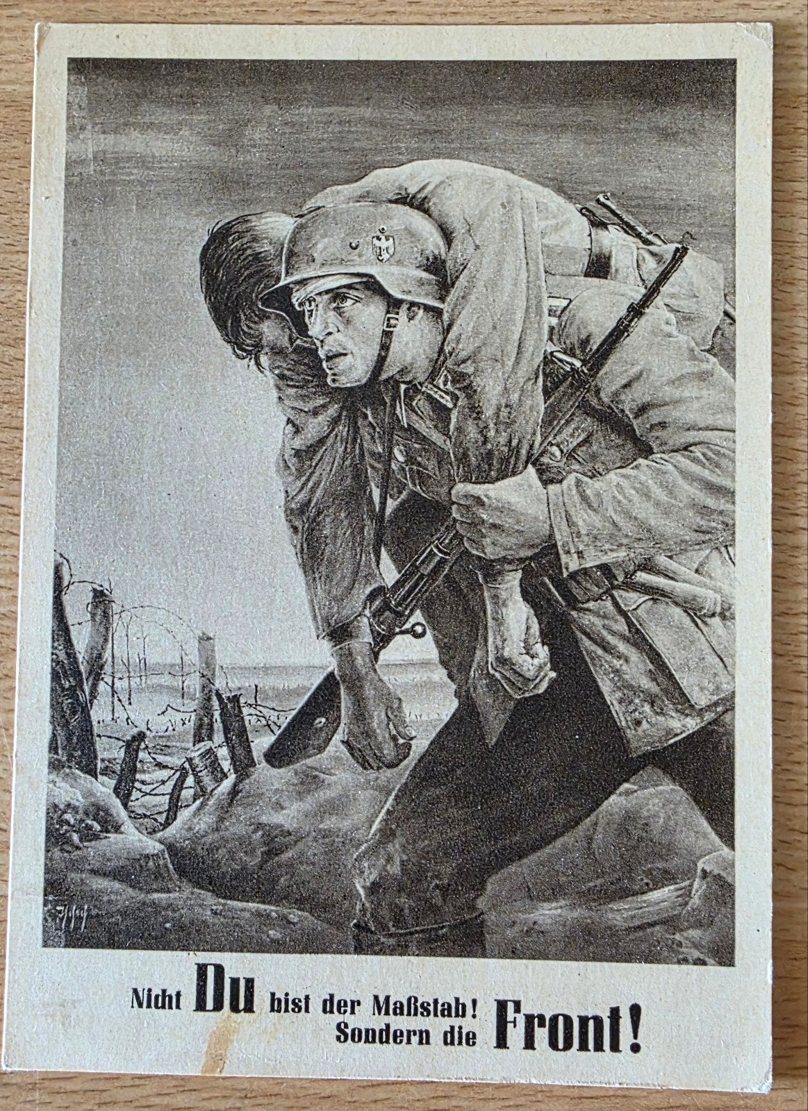 Zeldzame Ansichtkaart WOII - Tag der NSDAP 1943, Verzamelen, Militaria | Tweede Wereldoorlog, Ophalen of Verzenden