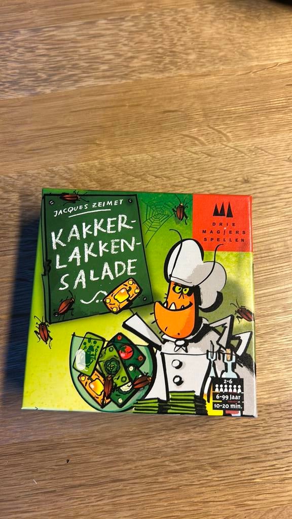 Spel kakkerlakkensalade, Hobby en Vrije tijd, Gezelschapsspellen | Kaartspellen, Ophalen of Verzenden, Nieuw