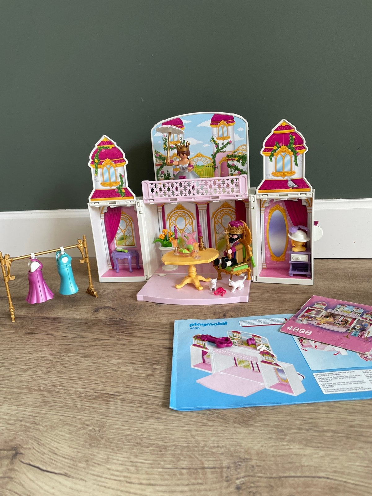 Playmobil koffertje prinsessenkasteel 4898, Ophalen of Verzenden, Gebruikt