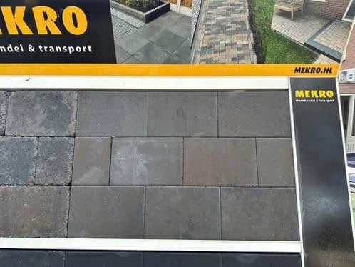 straatsteen 20x30x5 oud drachten, Ophalen of Verzenden, Beton, 10 m² of meer, Klinkers