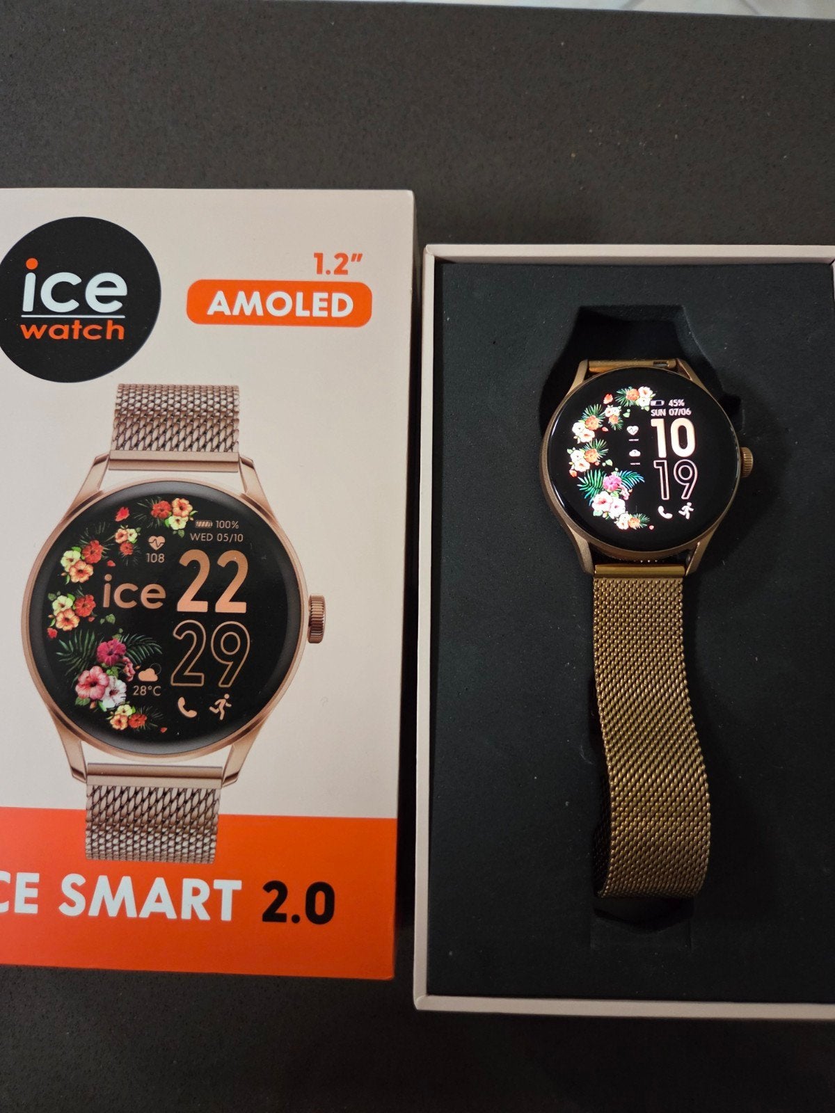 Ice smartwatch 2.0, Ice Watch, Ophalen of Verzenden, Zo goed als nieuw, Roze