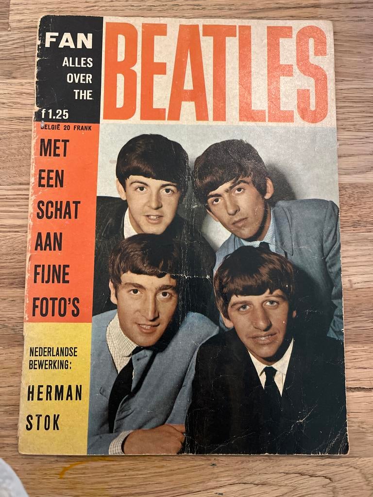 Origineel Beatles Fan-tijdschrift uit de Jaren '60, Ophalen of Verzenden, Zo goed als nieuw, Muziek, Film of Tv