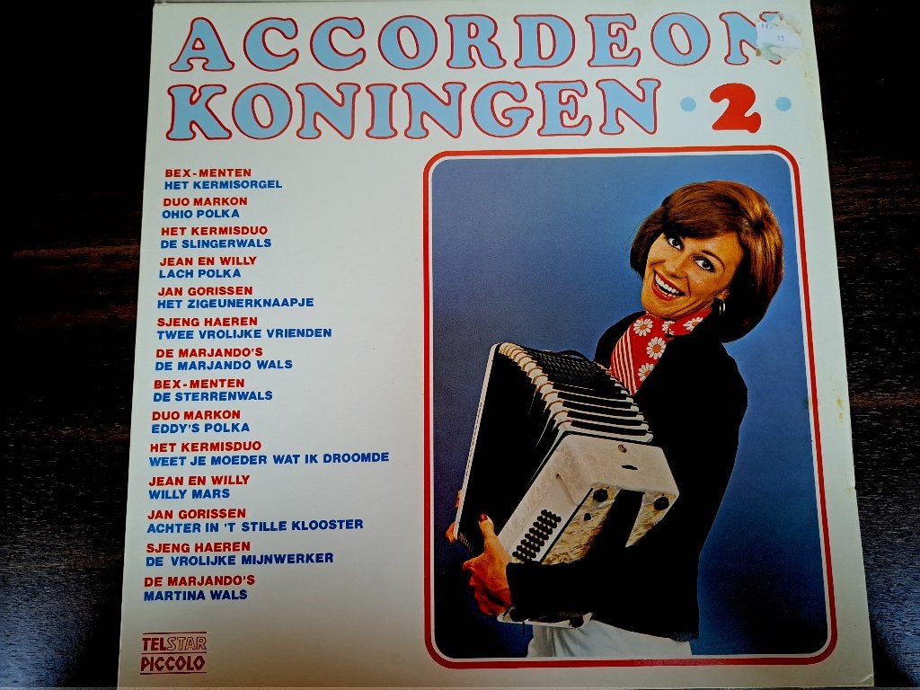 TELSTAR Accordeon Koningen 2, LP, Overige genres, Ophalen of Verzenden, Zo goed als nieuw