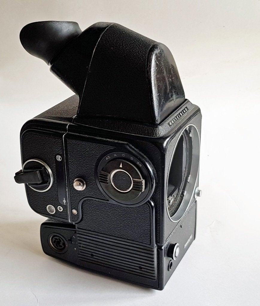 Hasselblad Body 500 EL/M  , Ophalen, Gebruikt, Spiegelreflex, Overige Merken