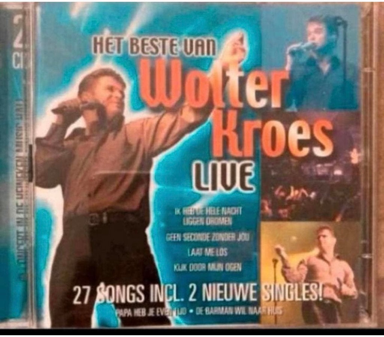 Wolter Kroes Het beste van Live 2 cd’s, Ophalen of Verzenden, Gebruikt, Levenslied of Smartlap