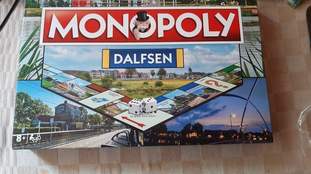 Bordspel nieuw Monopoly Dalfsen Monopolie, Een of twee spelers, Ophalen of Verzenden, Nieuw, Monopoly