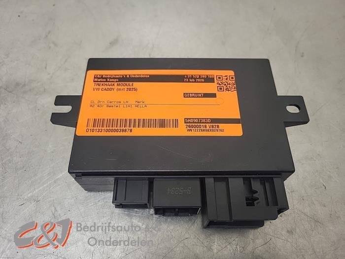 Trekhaak Module van een Volkswagen Caddy, Gebruikt, -, Volkswagen, -