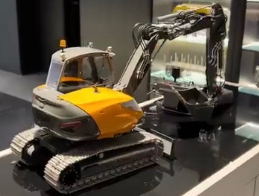 Lesu RC 1/14 BouwKit Mecalac rupskraan, Ophalen of Verzenden, Nieuw, Overige schalen, Onderdeel