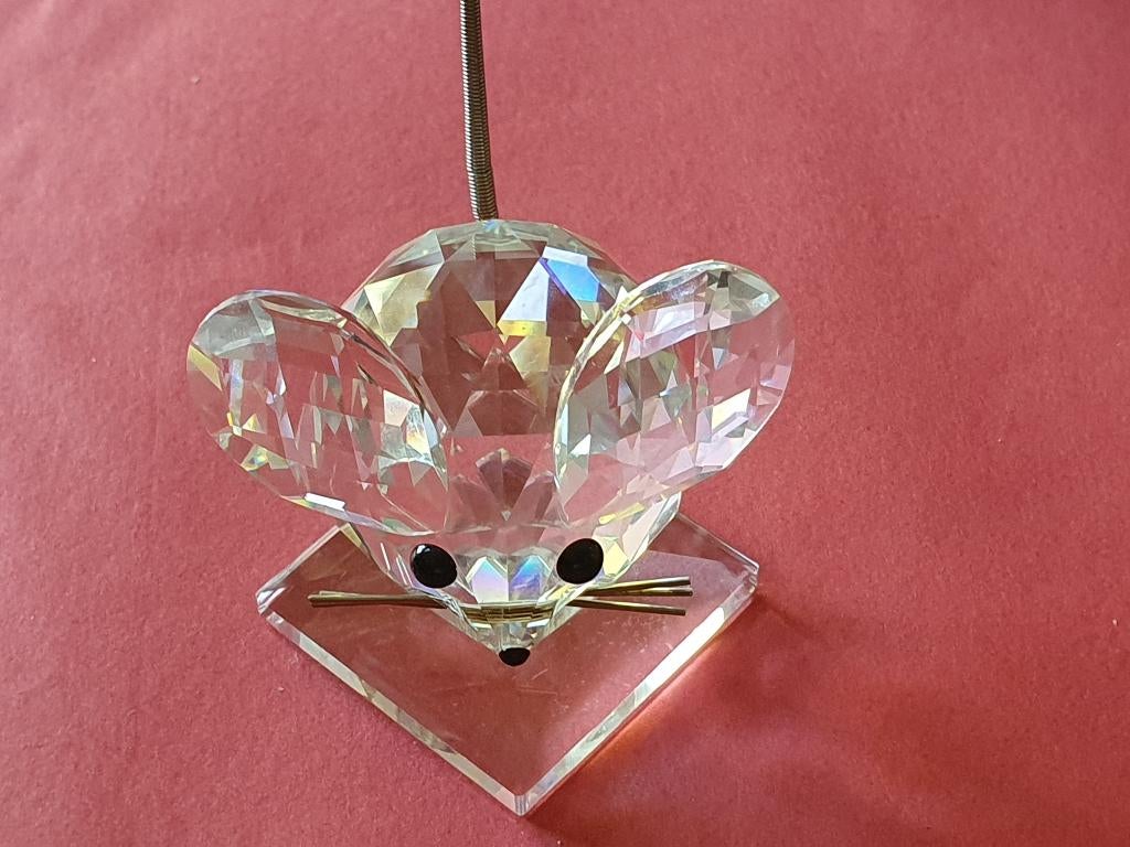 Swarovski grote muis, Verzamelen, Swarovski, Ophalen, Zo goed als nieuw, Figuurtje