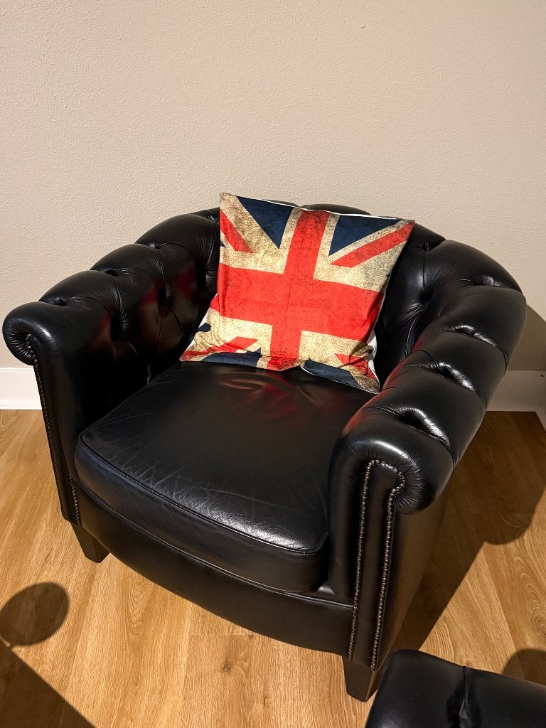 Britse Union Jack kussenhoes, nieuw, t.w.v. 35 euro, Vierkant, Nieuw, Sierkussen, Met ritssluiting