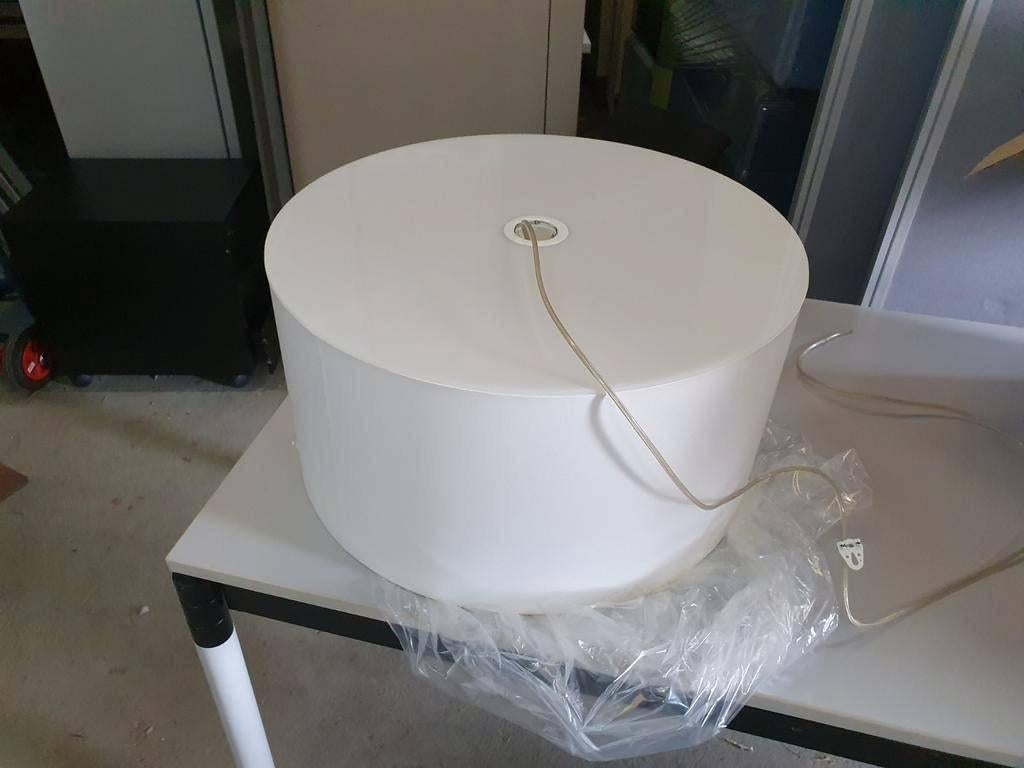 Nieuwe hanglamp, wit, 60cm, Postbus, 50 tot 75 cm, Nieuw, Ophalen of Verzenden