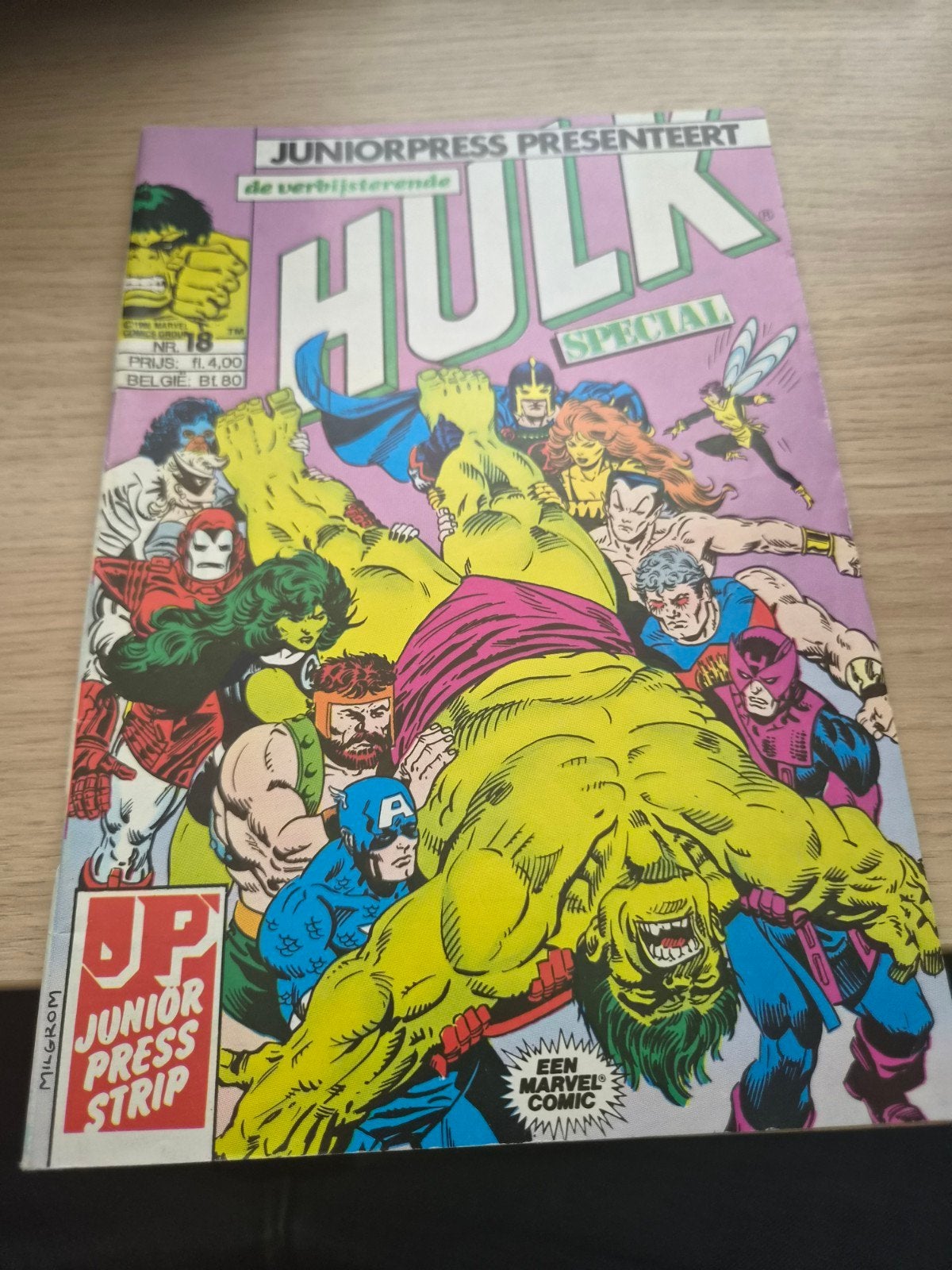 Hulk Special Juniorpress Strip Nr. 18 - Een Marvel Comic, Boeken, Ophalen of Verzenden