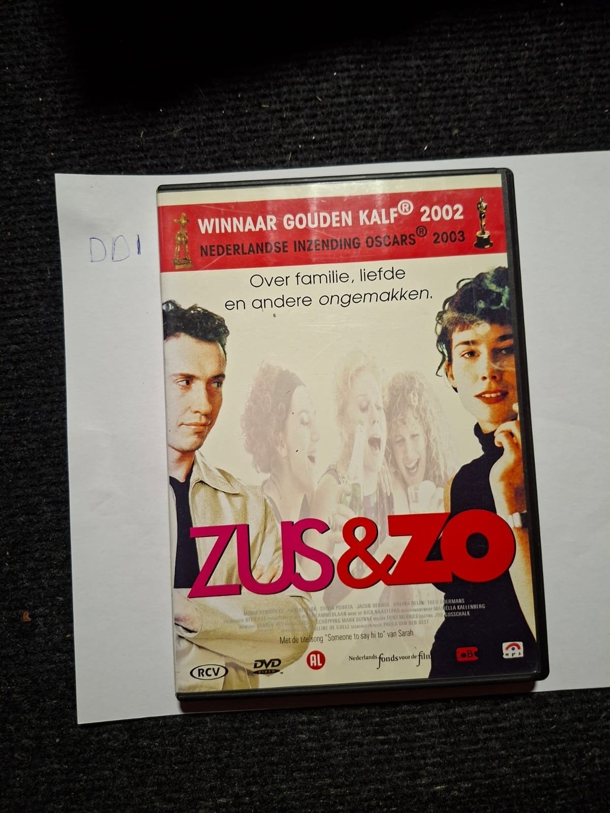 Zus & Zo DVD - Winnaar Gouden Kalf 2002, Gebruikt, Alle leeftijden, Nederlands, Inclusief doosje