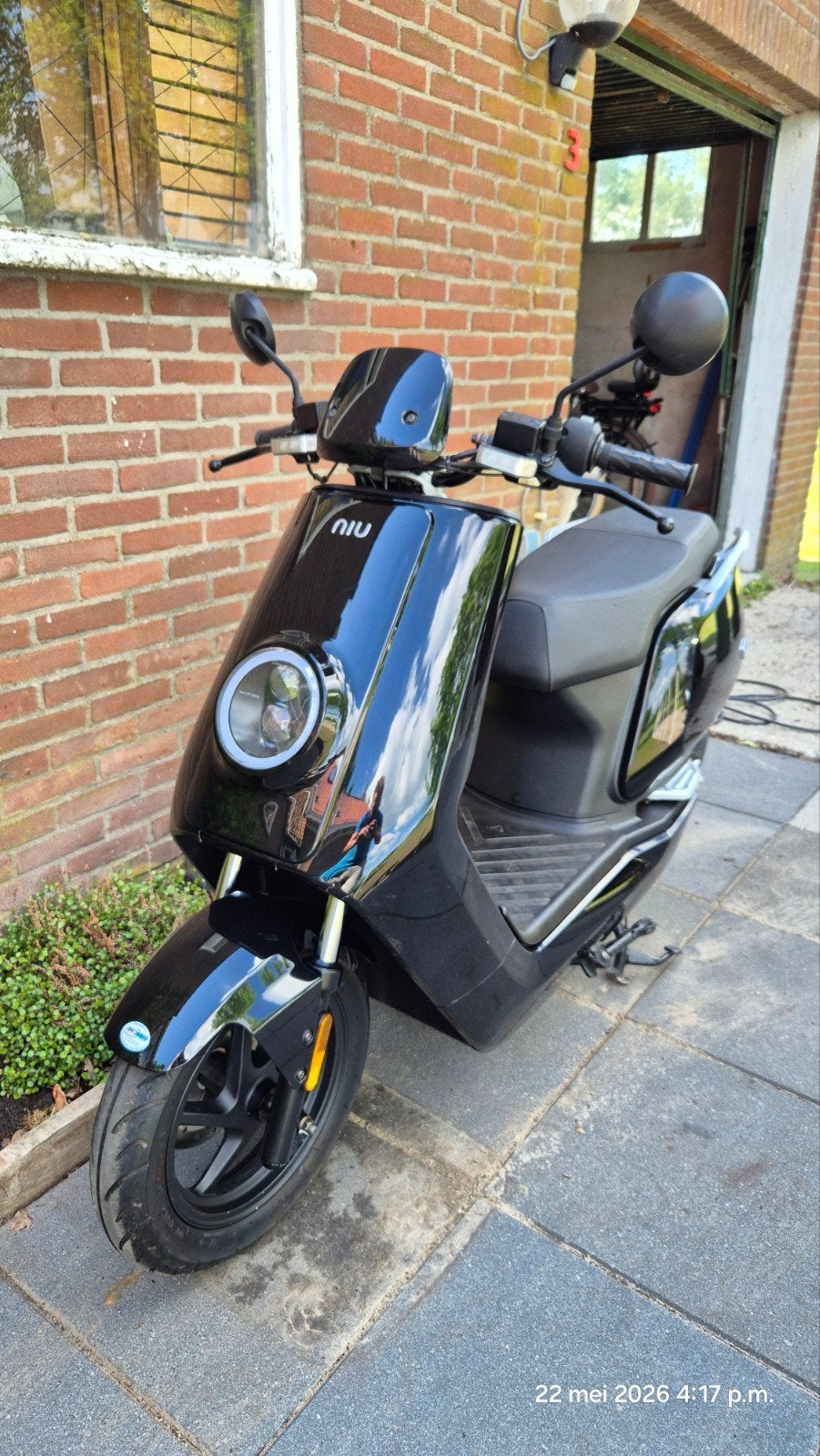 Niu ns1 electrische bromscooter, Fietsen en Brommers, Snorfietsen en Snorscooters, Ophalen, Elektrisch, Overige merken