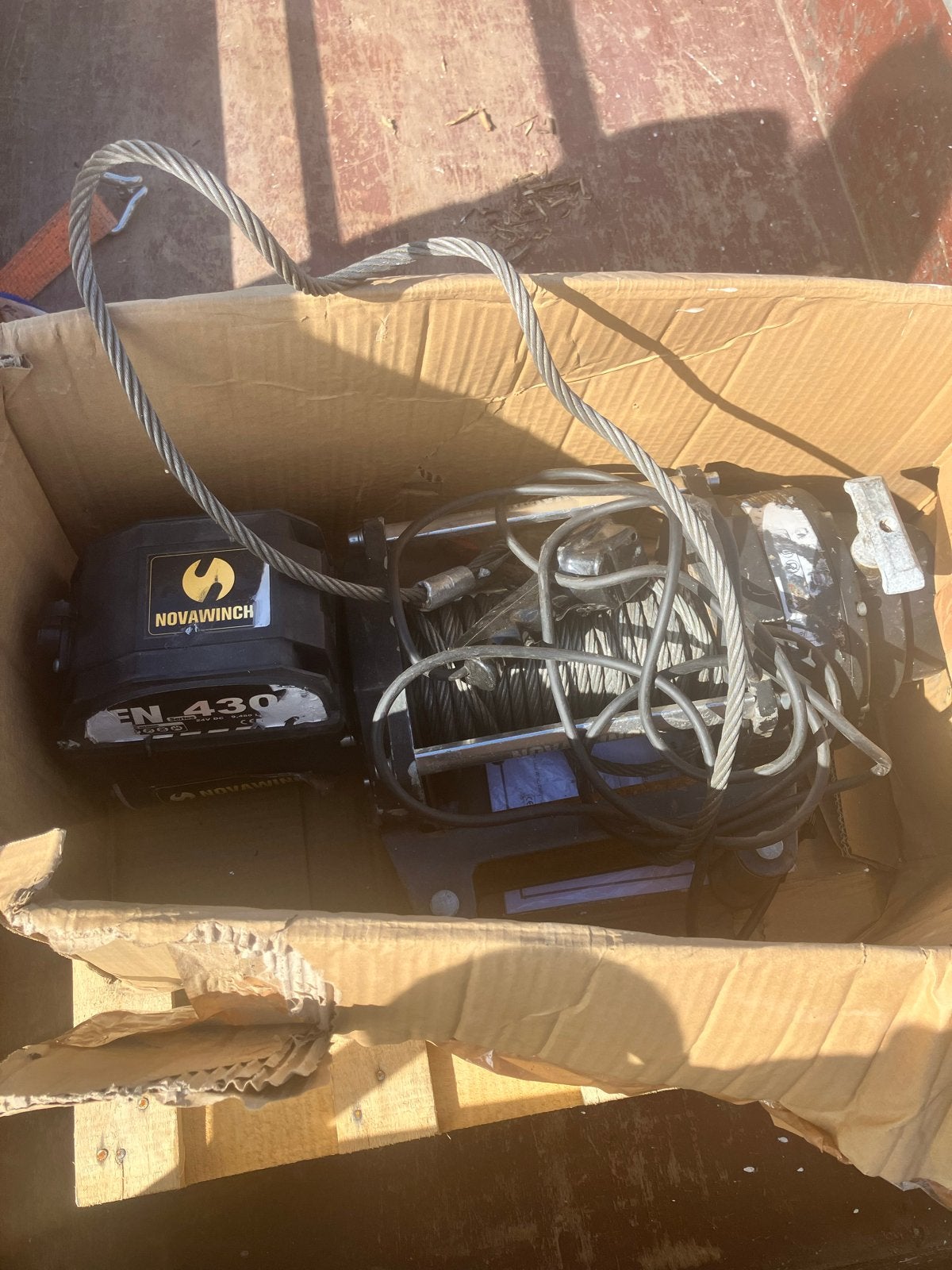 NOVAVINCH EN 430 Lier 24V DC, Ophalen, Gebruikt, Elektrisch