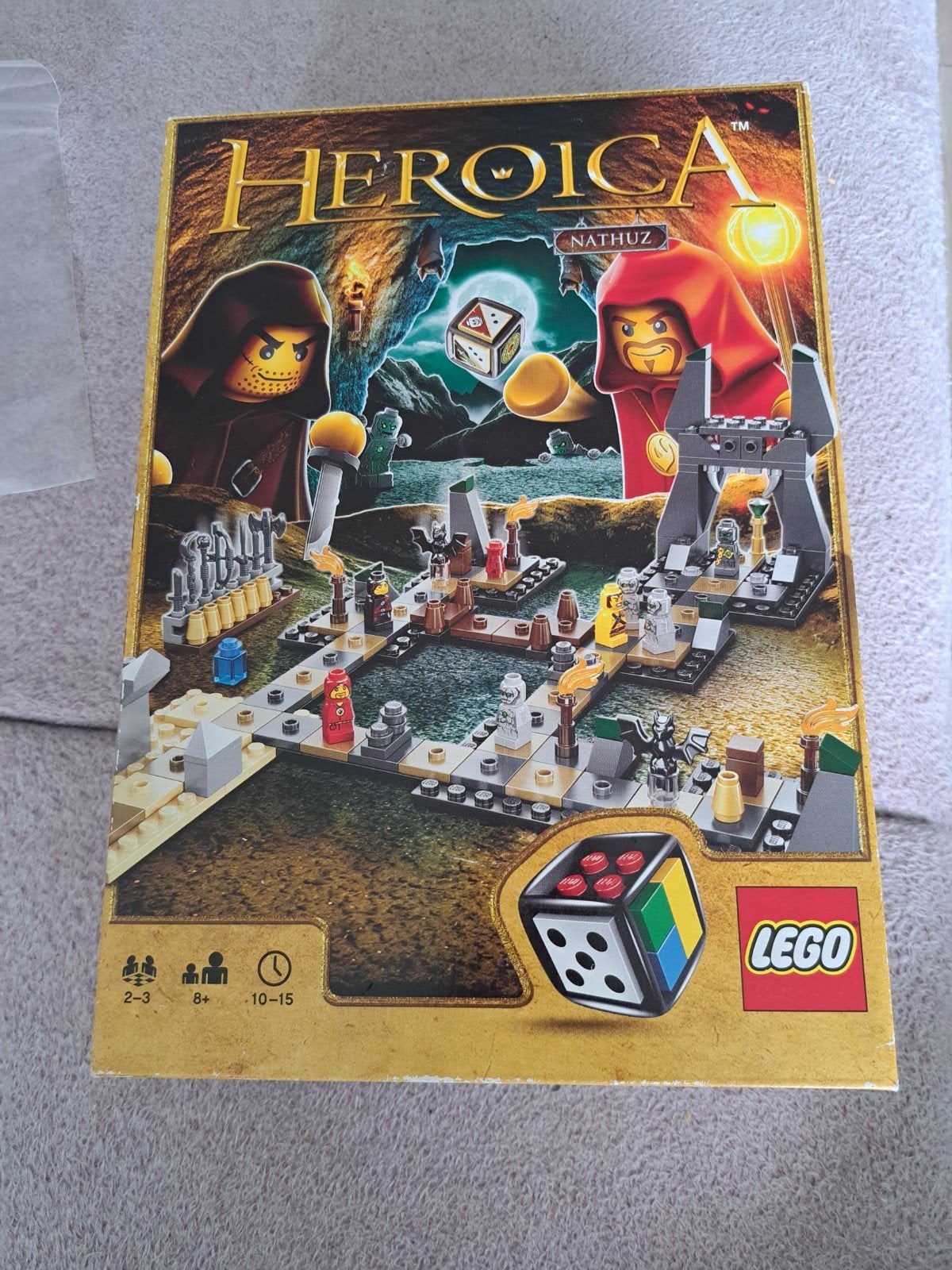 Lego spel HEROICA 3859, Ophalen of Verzenden, Zo goed als nieuw, Overige merken