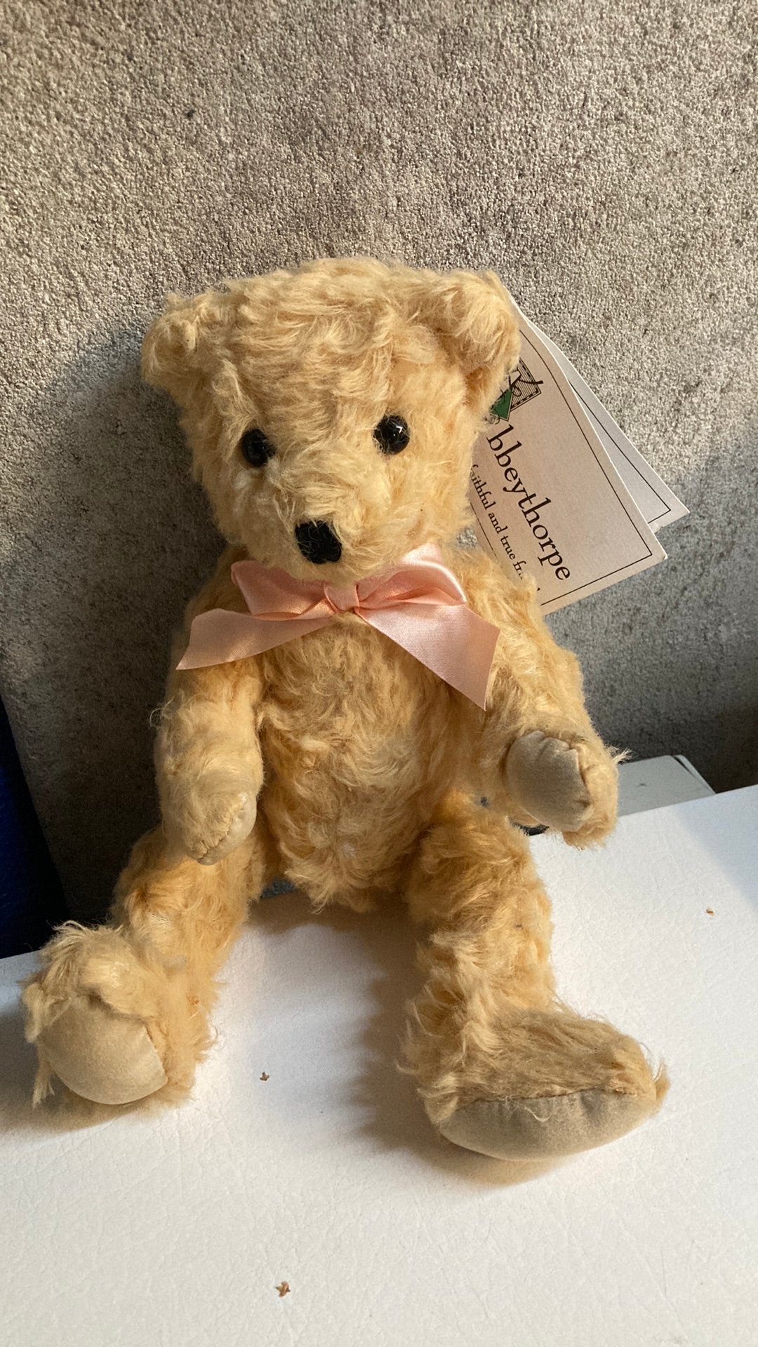 2 beertjes, Verzamelen, Beren en Cherished Teddies, Ophalen of Verzenden, Zo goed als nieuw, Beeldje, Overige merken