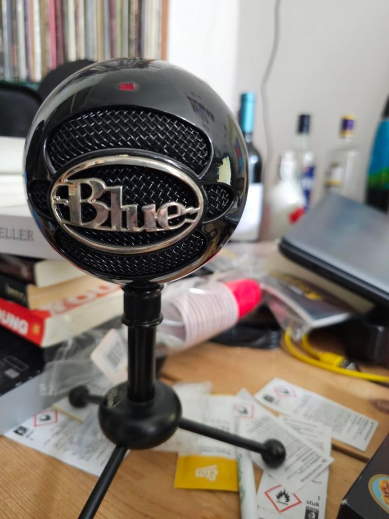 Blue Snowball iCE USB Microfoon - Zwart, Ophalen of Verzenden