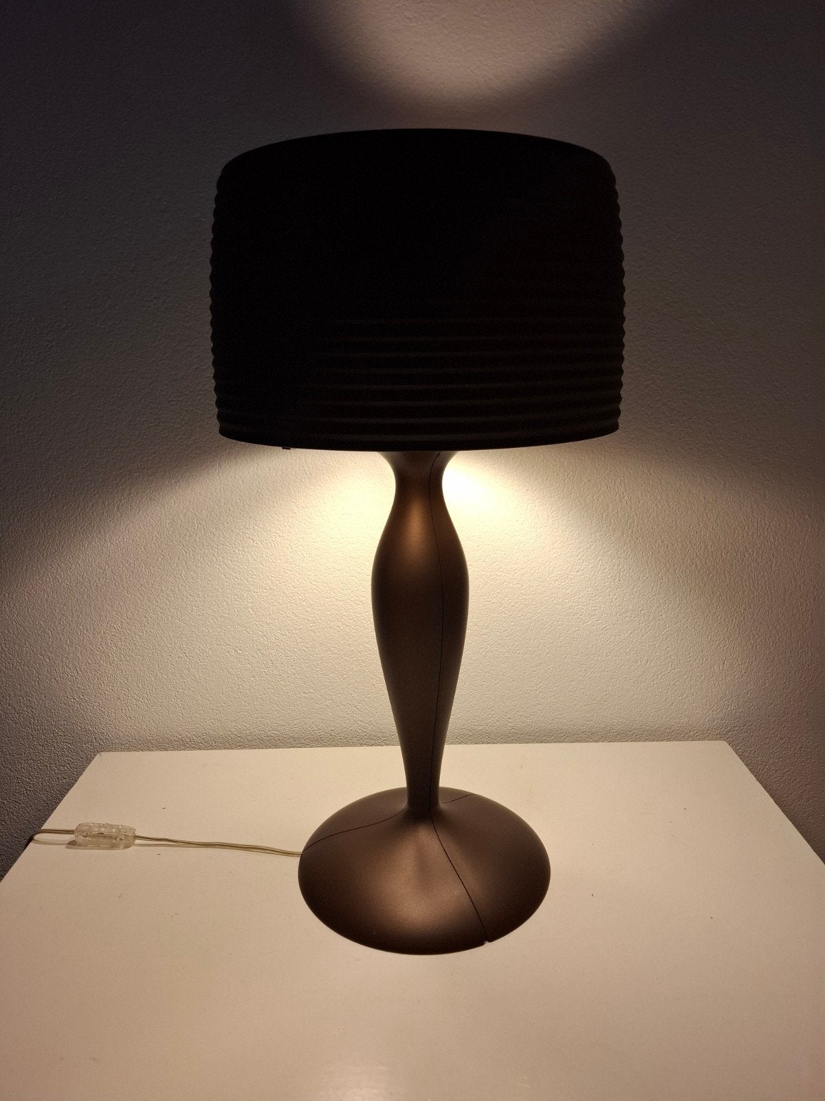 3x Solzi Luce GOA Archirivolto bruine vintage lamp, Ophalen, Kunststof, E27 (groot), Zo goed als nieuw