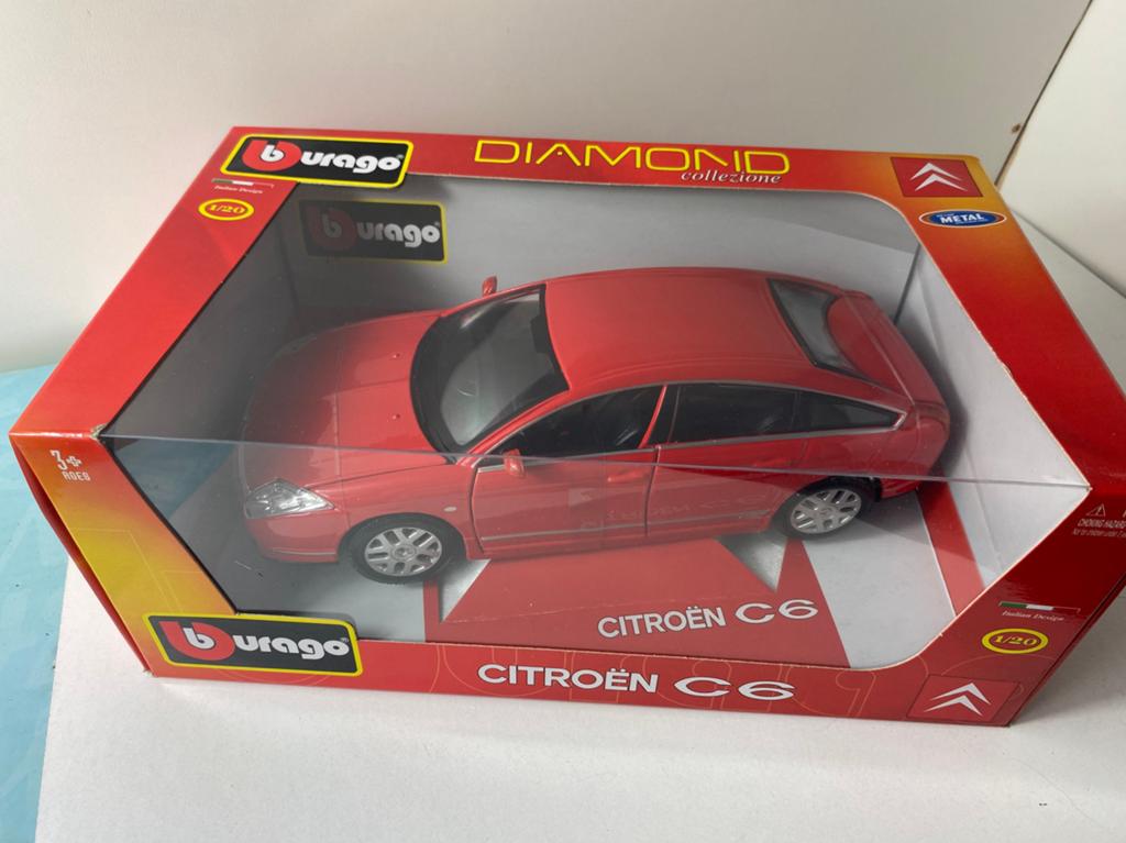1:18-CITROEN C6- bburago daimond collection-RARITY/new, Ophalen of Verzenden, Nieuw, Auto, Bburago