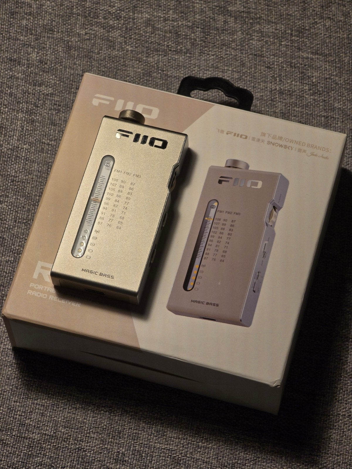 FiiO RR11 Portable Radio Receiver + DAC, Ophalen of Verzenden, Zo goed als nieuw