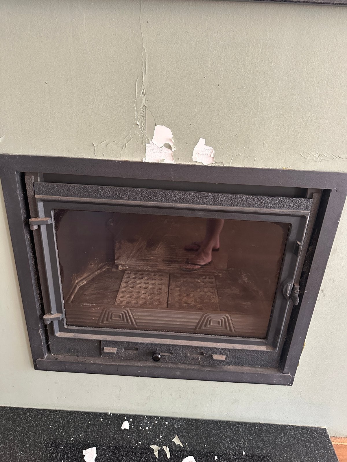 Authentieke  Houthaard - jaren 30 huis, Ophalen, Gebruikt, Inbouwhaard, Houthaard