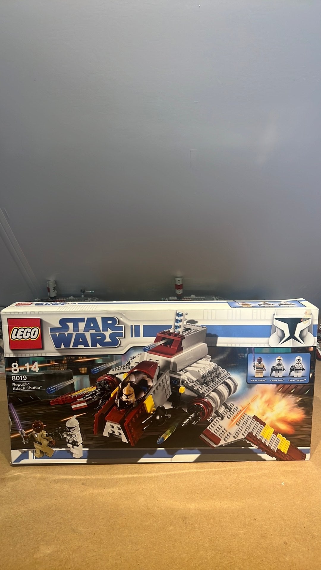 Lego 8018 Star Wars Republic Attack Shuttle, Ophalen of Verzenden, Zo goed als nieuw