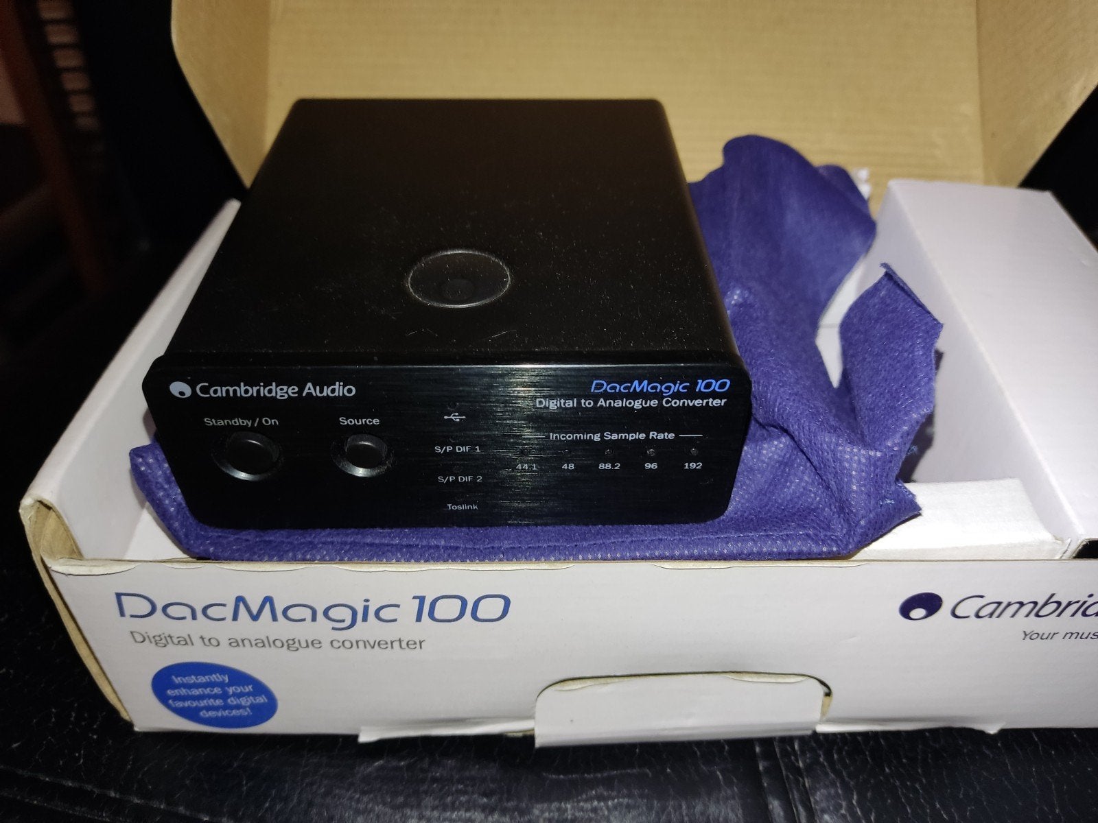 Cambridge Audio DacMagic 100, Ophalen of Verzenden, Zo goed als nieuw, Stereo, Overige merken