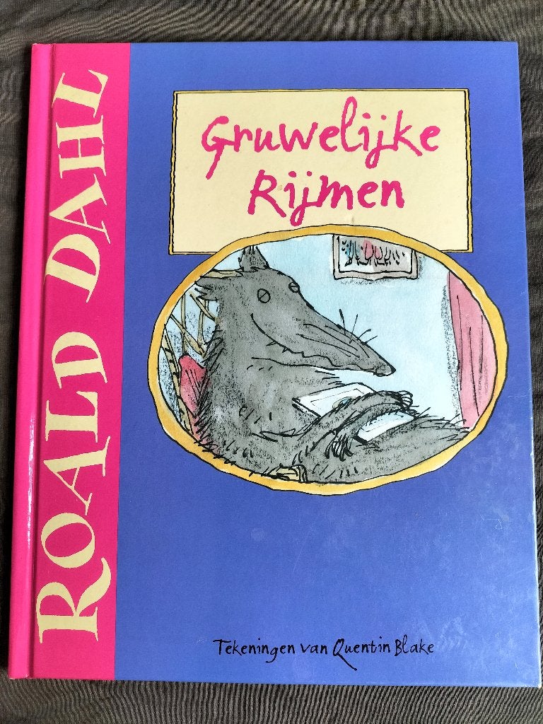Roald Dahl - Gruwelijke rijmen, Boeken, Ophalen of Verzenden, Zo goed als nieuw, Roald Dahl, Sprookjes