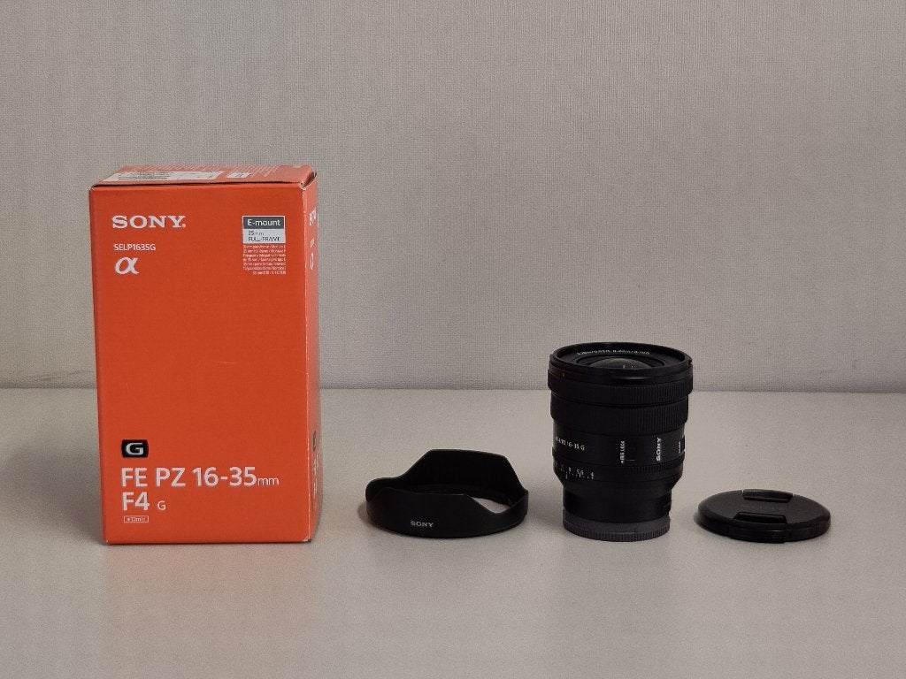 Sony FE PZ 16-35mm F/4.0 (E-mount) - Zeer goede staat!, Sony E-mount, Sony, Zo goed als nieuw, Beeldstabilisatie