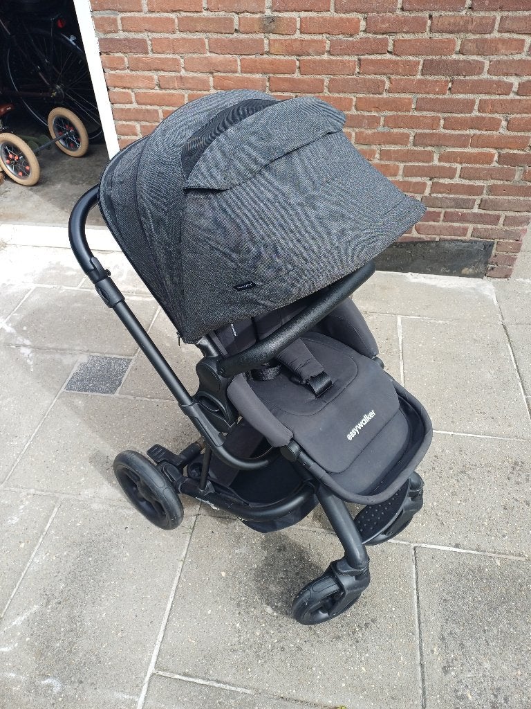 Kinderwagen easywalker harvey2, Gebruikt, Verstelbare duwstang, Ophalen, Kinderwagen