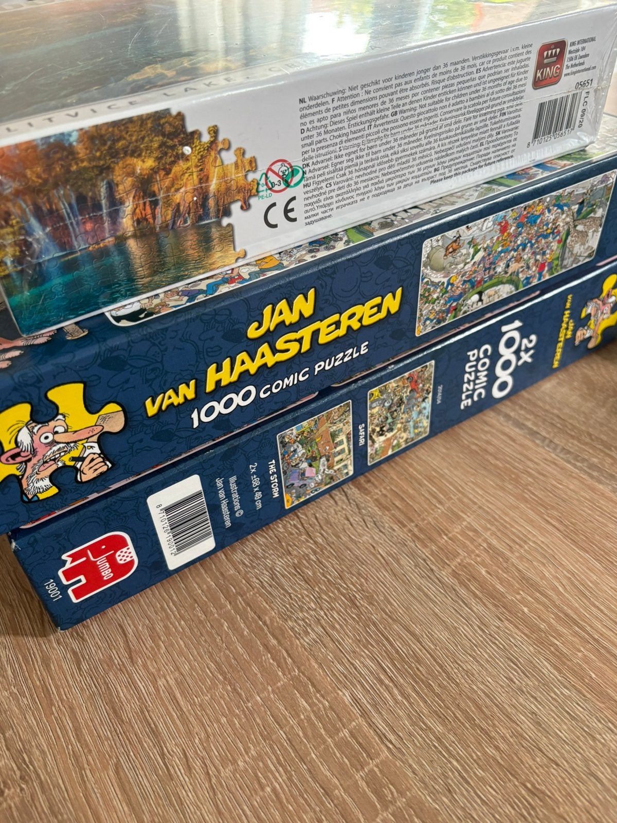 Puzzels, Ophalen, 500 t/m 1500 stukjes, Zo goed als nieuw
