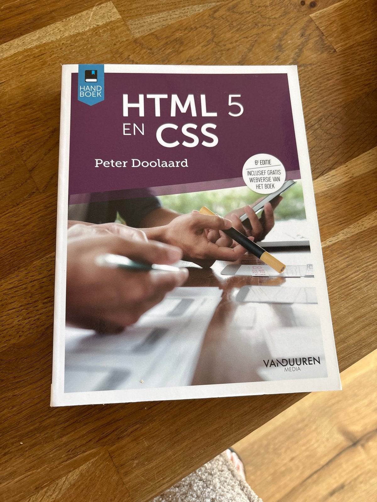 Handboek HTML5 en CSS - Peter Doolaard (6e editie), Verzenden, Beta, Zo goed als nieuw, HBO