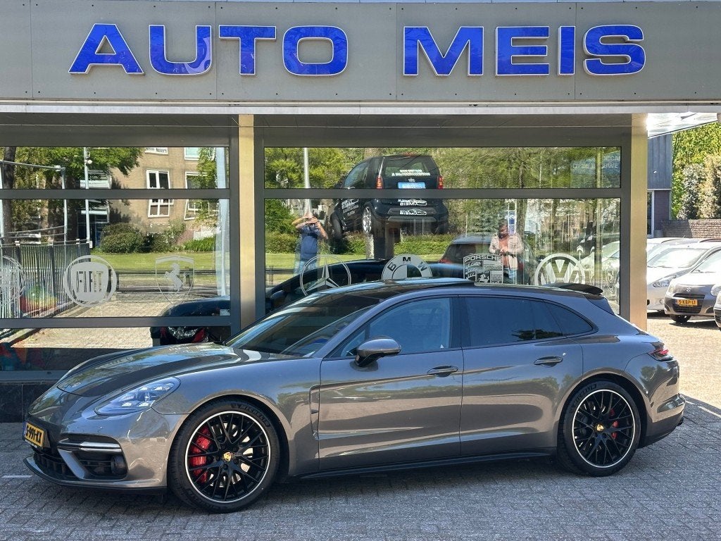 Porsche PANAMERA SPORT TURISMO 4.0 Turbo Navi 18-Way Adapt., Automaat, Gebruikt, 4 stoelen, Leder