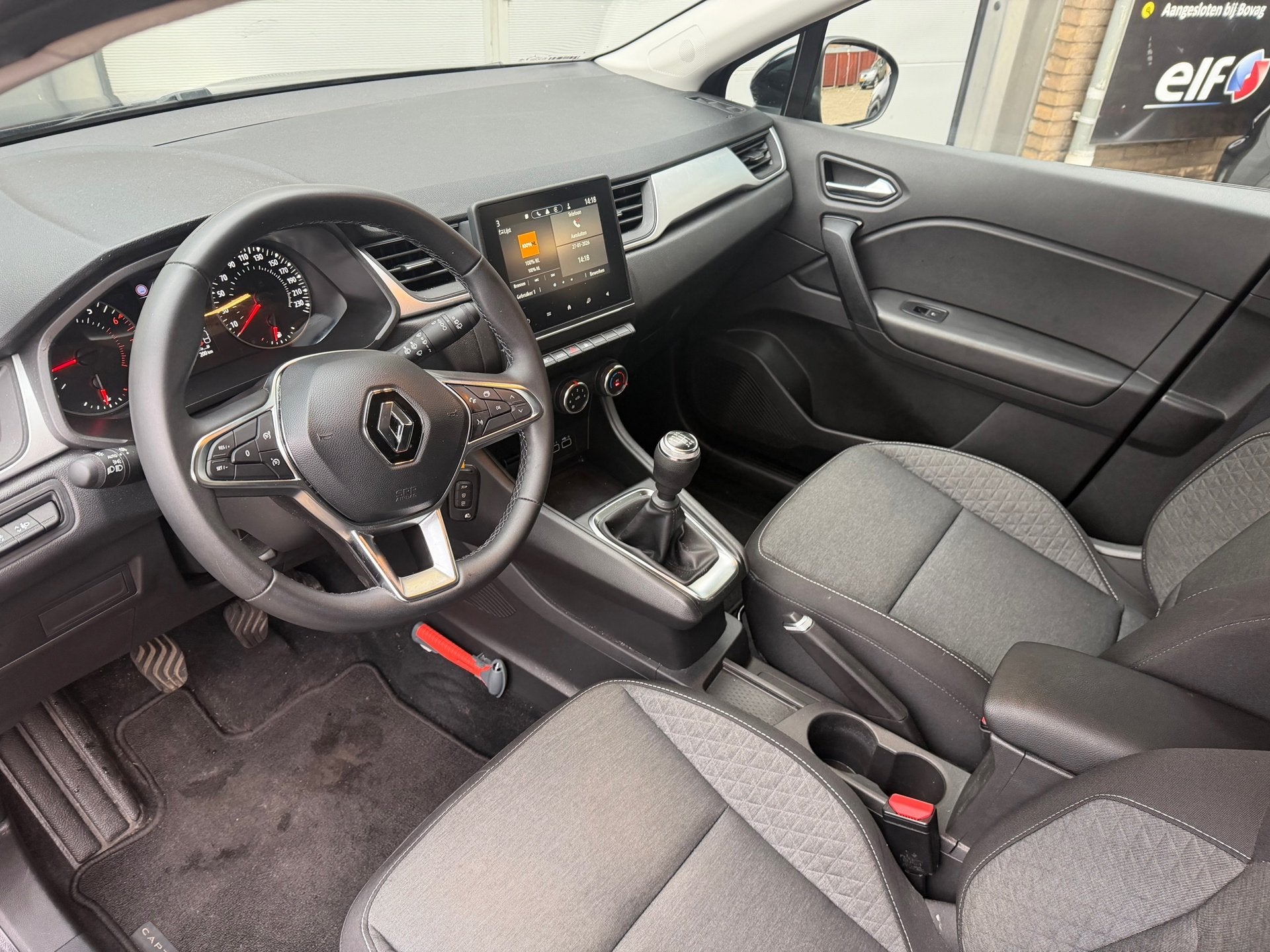 Renault Captur 1.0 TCe 90 equilibre| Lane Assist|Cruise|Airc, Auto's, Renault, Voorwielaandrijving, LED verlichting, Gebruikt