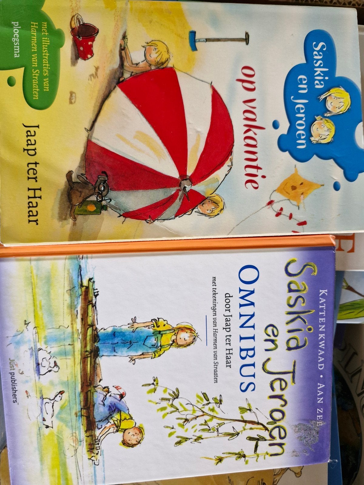 Saskia en Jeroen: Omnibus & Op Vakantie (Jaap ter Haar), Ophalen of Verzenden, Gelezen, Jaap ter Haar, Fictie algemeen