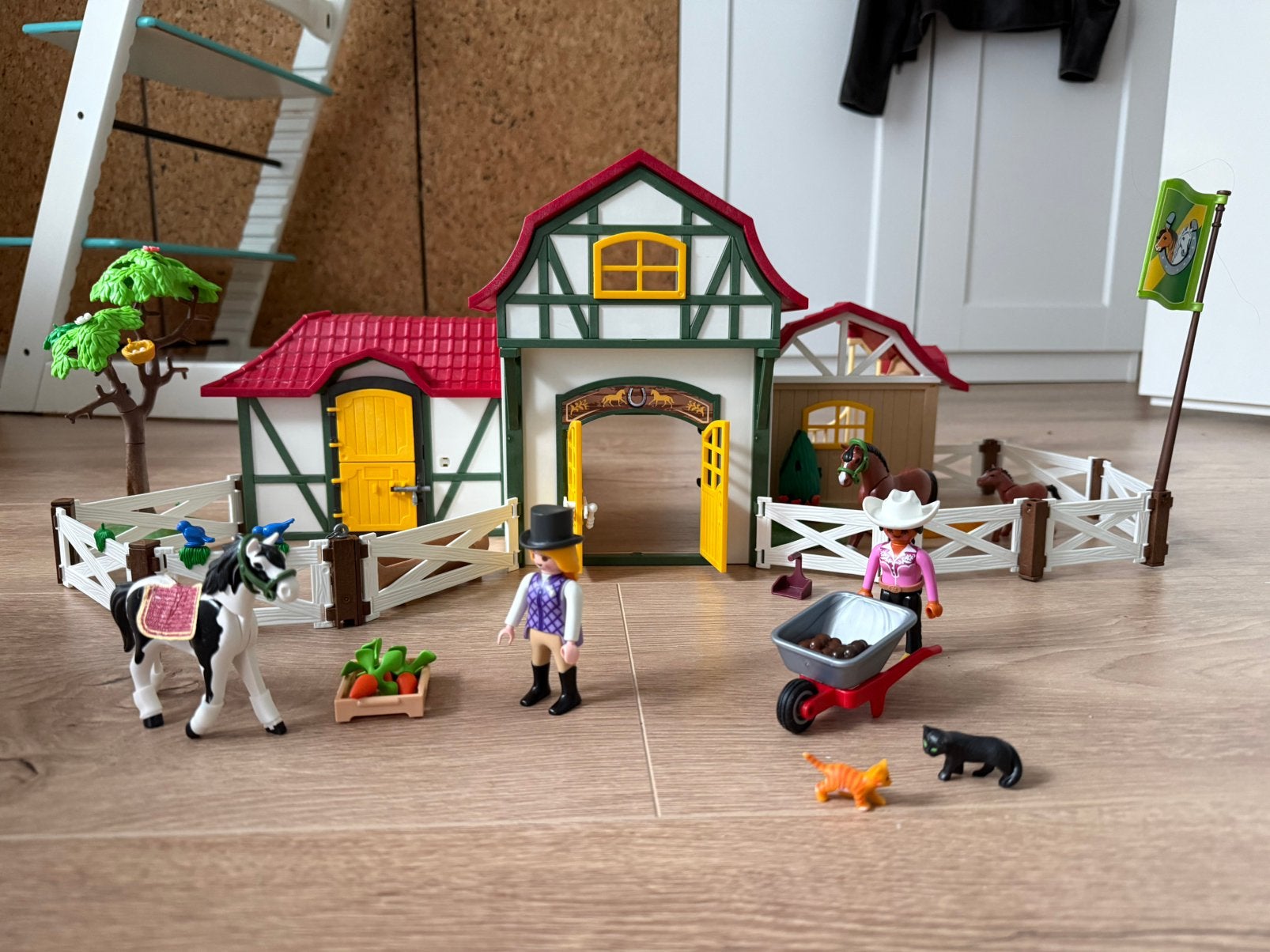 Playmobil Country Horse Farm 6926, Kinderen en Baby's, Gebruikt, Complete set, Overige typen, Ophalen of Verzenden