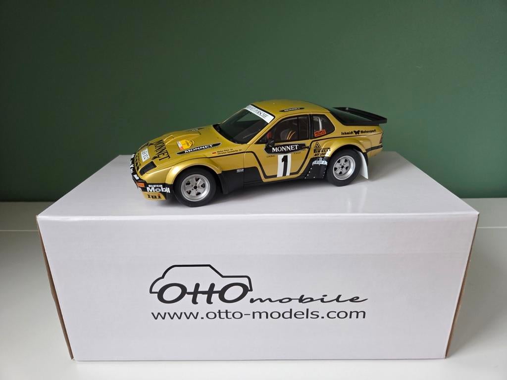 Otto Mobile 1:18 Porsche 924 Carrera GT (OT442) te koop!, Hobby en Vrije tijd, Modelauto's | 1:18, Ophalen of Verzenden, Zo goed als nieuw