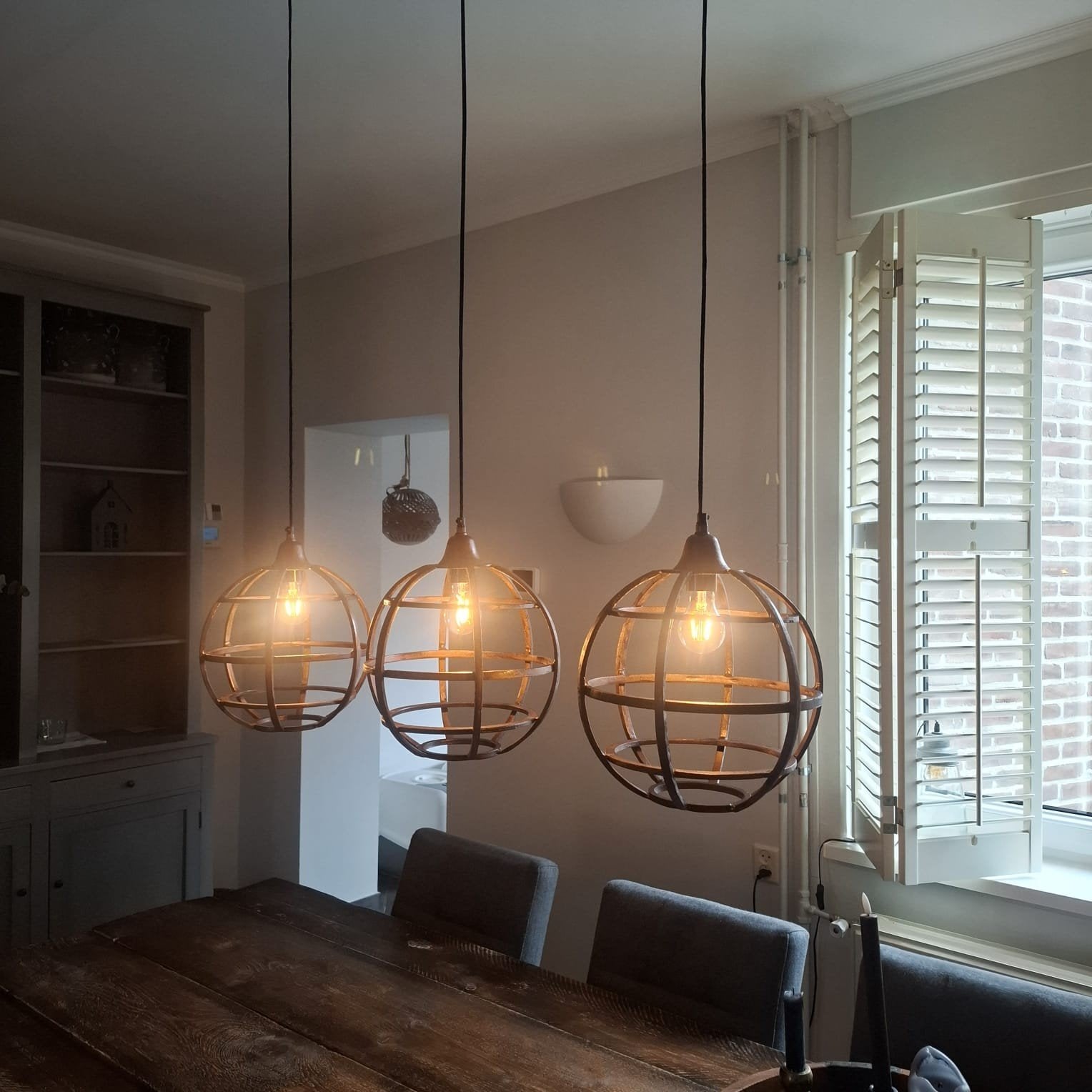 Globe hanglamp, Ophalen, Zo goed als nieuw