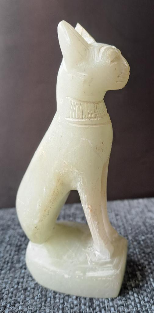 Beeldje Bastet, Verzamelen, Beelden en Beeldjes, Gebruikt, Dier, Ophalen of Verzenden