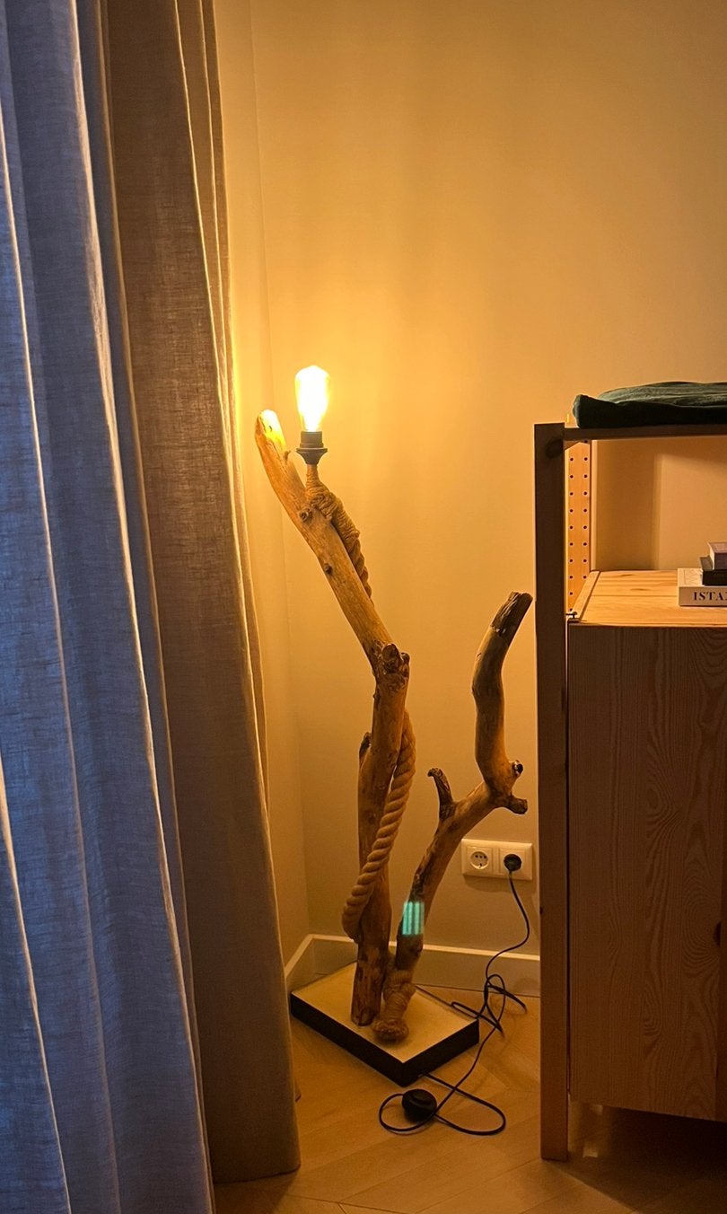 Floor lamp, Ophalen, Zo goed als nieuw, 150 tot 200 cm