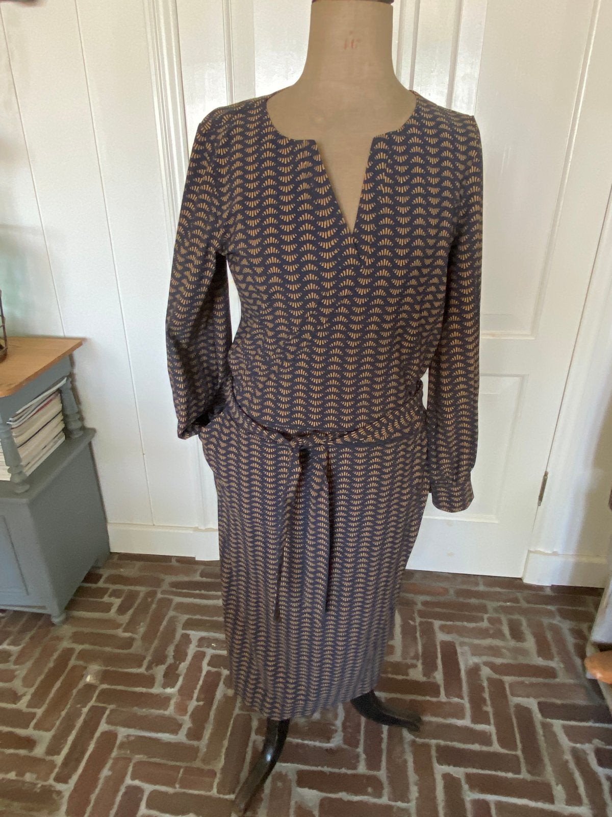 Te koop: nieuwe lange jurk Studio Anneloes, Ophalen of Verzenden, Zo goed als nieuw, Maat 46/48 (XL) of groter, Onder de knie