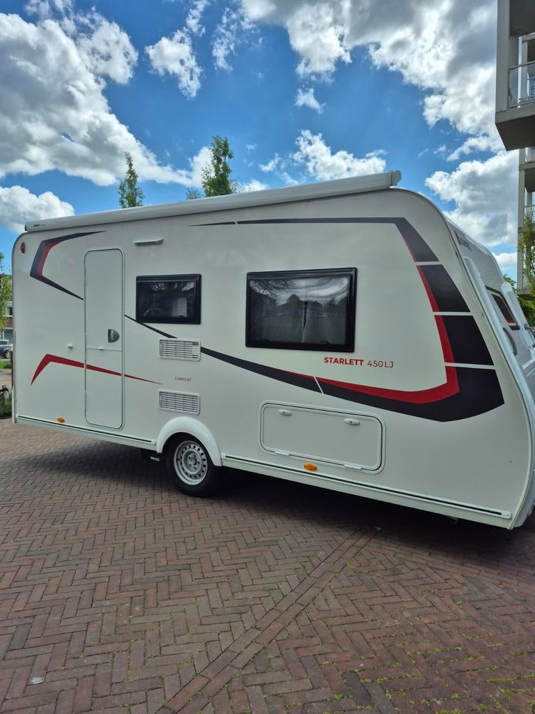 Lichtgewicht caravan Sterckeman Starlett Comfort 450JL, Sterckeman, Treinzit, Mover, Particulier