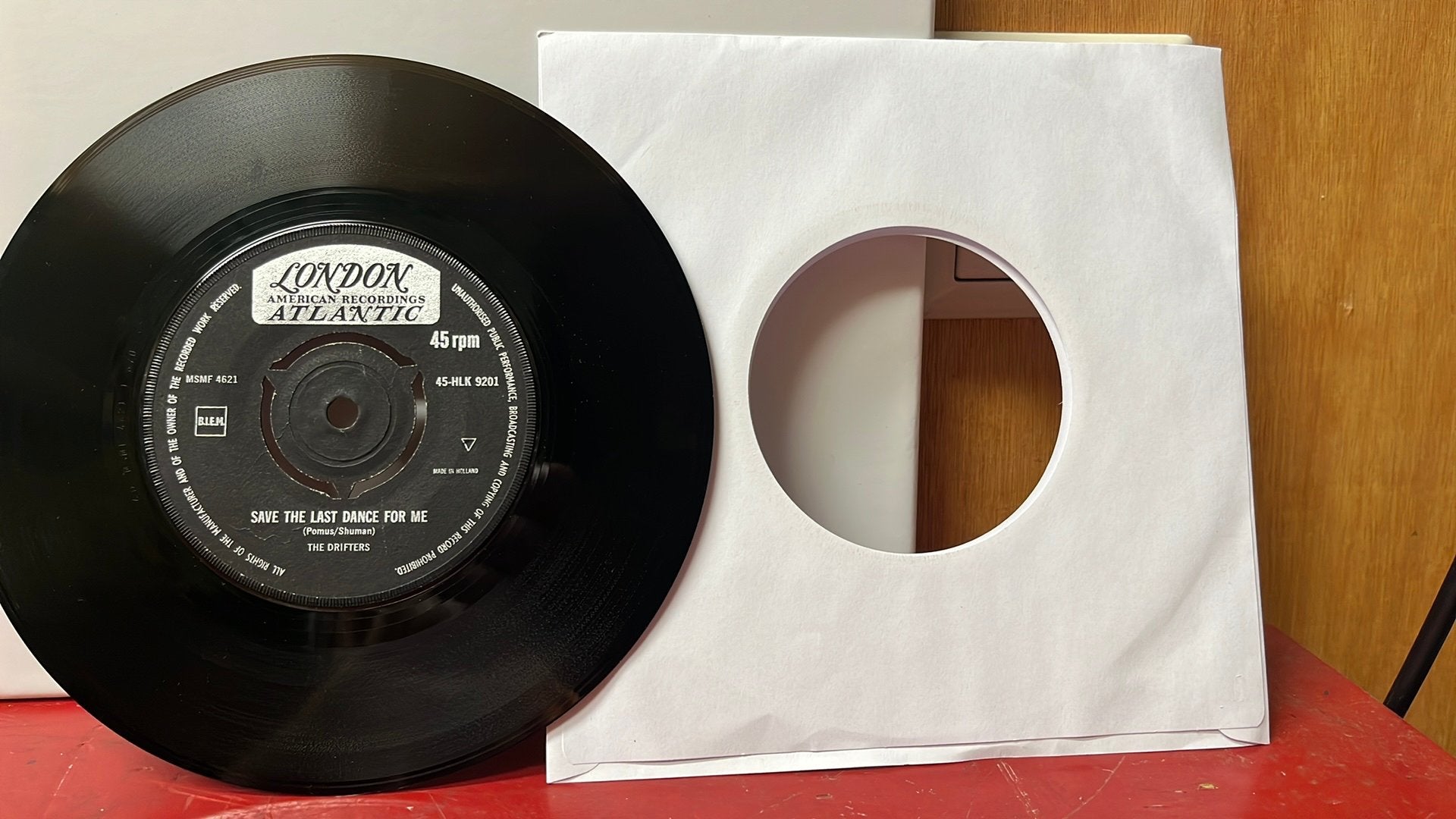 The Drifters Save the laat dance for me, Ophalen of Verzenden, Gebruikt, 7 inch, Pop